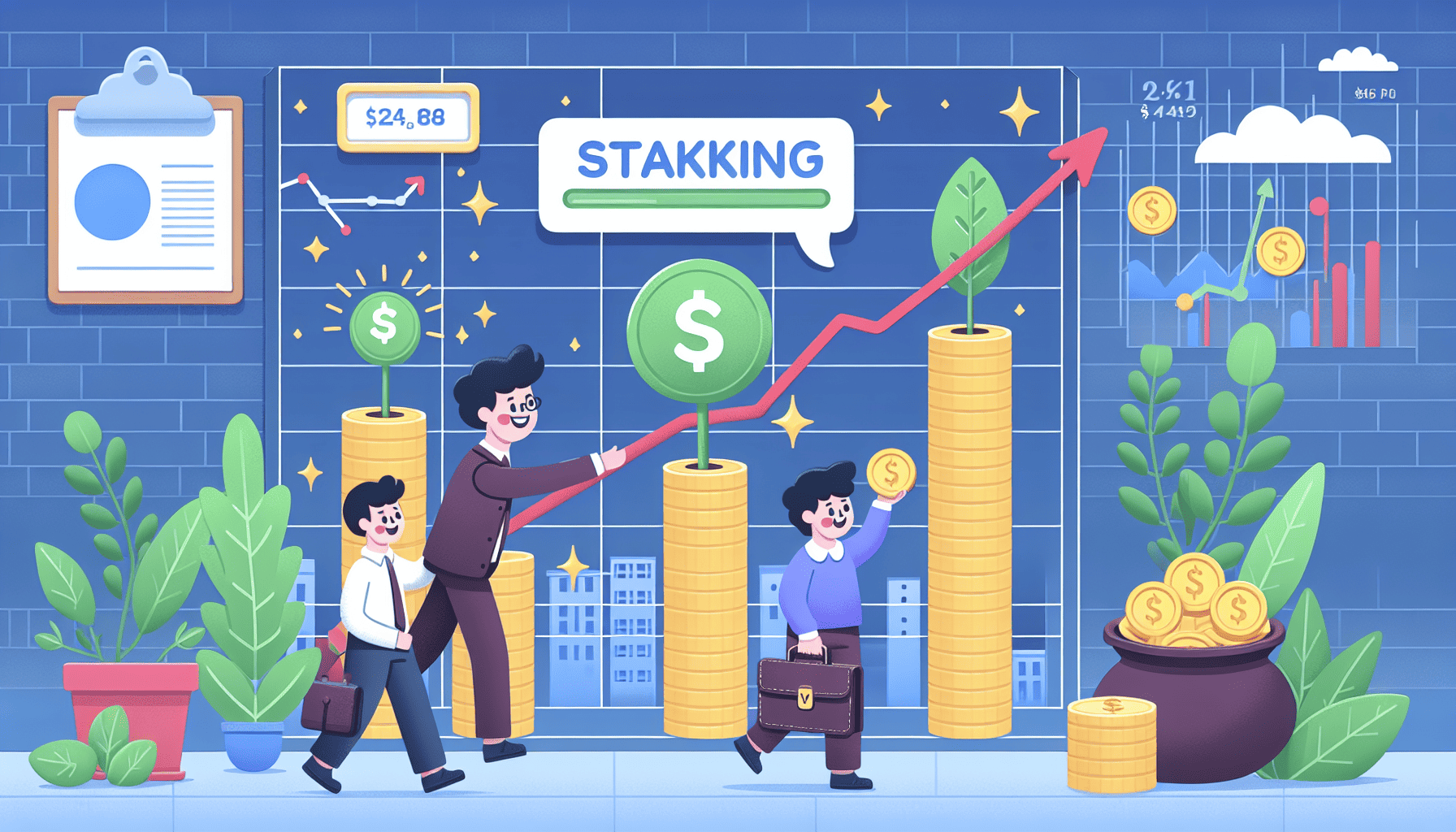 Staking benefits chart